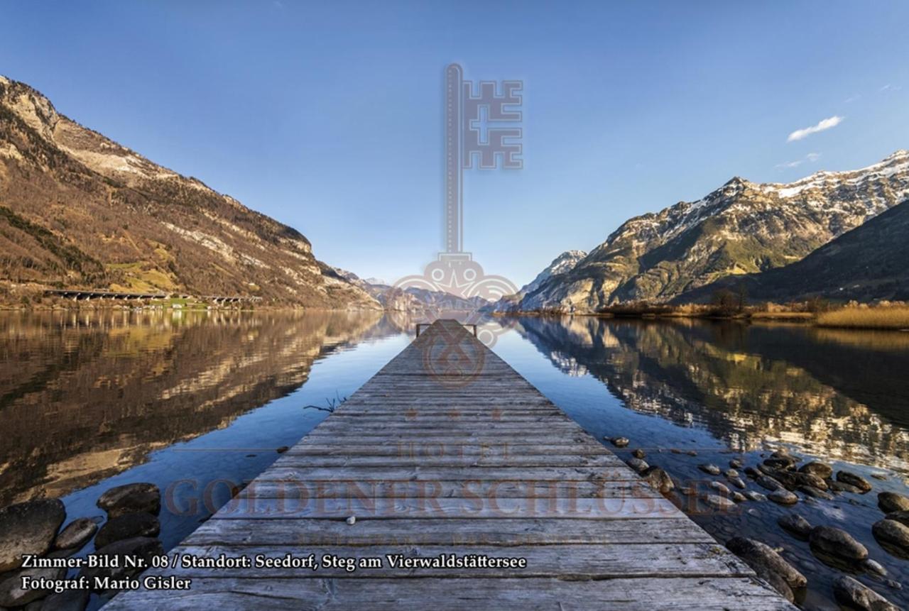 Hotel Restaurant Goldener Schluessel Altdorf Exteriér fotografie